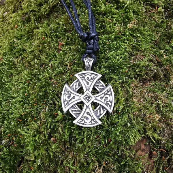 keltisches Kreuz Ring Cross Amulett