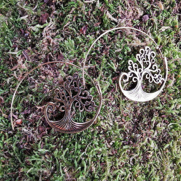 Ohrringe Spirale Lebensbaum