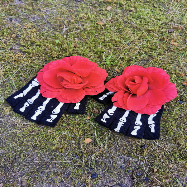 Handschuhe "Dia de los Muertos"