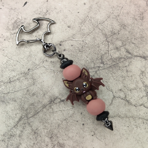 Taschenanhänger Fledermaus